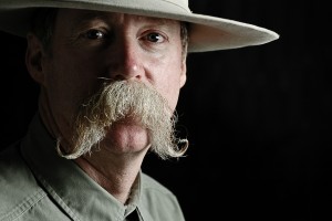 I would not wear a trimmed mustache. Because they're bristly.